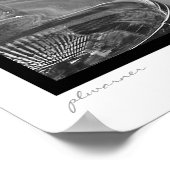 白黒ワイン2 ポスター (角)