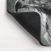 白黒ワシ マウスパッド (コーナー)