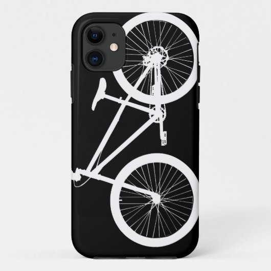 白黒ヴィンテージの自転車のiPhone 5sカバー Case-Mate iPhoneケース (裏面)