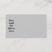 白黒ヴィンテージカメラ名刺 名刺 (裏面)