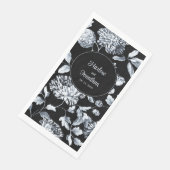 白黒ヴィンテージフローラ結婚つる植物 (コーナー)