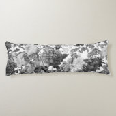 白黒ヴィンテージフローラ ボディピロー (裏面)