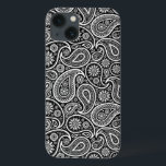 白黒ヴィンテージペイズリーパターン2 iPhone 13ケース<br><div class="desc">白黒エレガントヴィンテージペイズリーシームレスパターン。デザインは他の製品で利用可能であり、zazzleが提供する任意の製品で要求することができる。</div>
