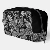 白黒ヴィンテージペイズリーパターン ドップキット (右コーナー)