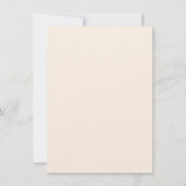 白黒ヴィンテージレトロ結婚式招待状 招待状 (裏面)