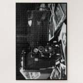 白黒ヴィンテージ写真 ジグソーパズル (縦)