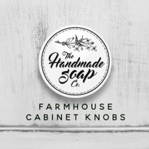 白黒ヴィンテージ手作り石鹸バスルーム