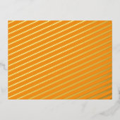 白黒ヴィンテージ時計塔のチャーム 箔シーズンポストカード (正面)