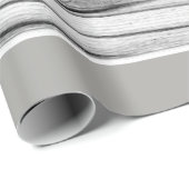 白黒ヴィンテージ蒸気列車フルサイズ ラッピングペーパー (ロールコーナー)