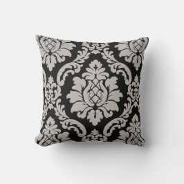 白黒ヴィンテージ装飾用クッション クッション