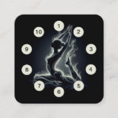 白黒一脚キングピジョンヨガクラスパス ロイヤリティカード (正面)