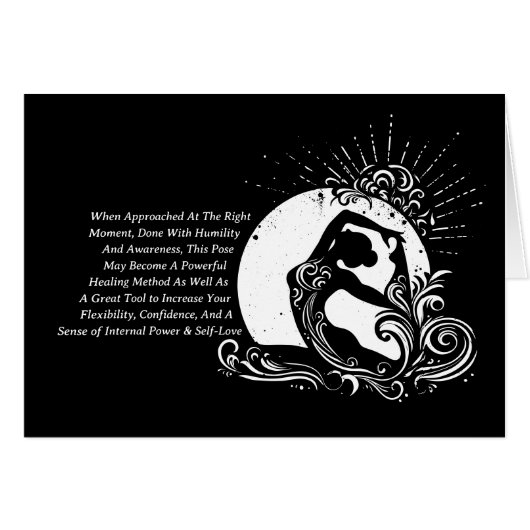 白黒一足歩行キングピジョンヨガポーズロゴ (正面横)