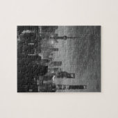 白黒上海 ジグソーパズル (横)