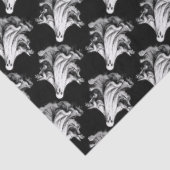 白黒不気味幽霊付きハロウィーン 薄葉紙 (詳細)