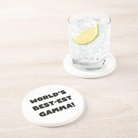 白黒世界のベスト米国東部標準時刻のガンマ コースター (側面)