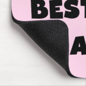 白黒世界のベスト米国東部標準時刻Granma マウスパッド (コーナー)