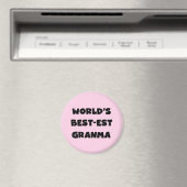 白黒世界のベスト米国東部標準時刻Granma マグネット (インサイチュ (食洗機))