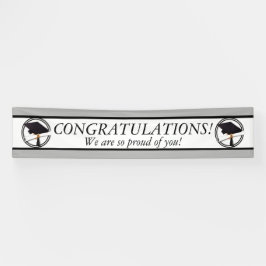 白黒丸の目盛りキャップ 横断幕