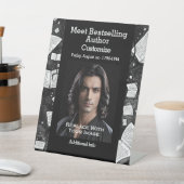 白黒作家の本に出会う 台座サイン (インサイチュ)