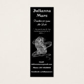 白黒作家の販促資料ブックマーク (正面)