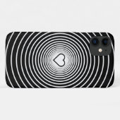 白黒円 – 色を選択お気に入りのする Case-Mate iPhoneケース (裏面(横))