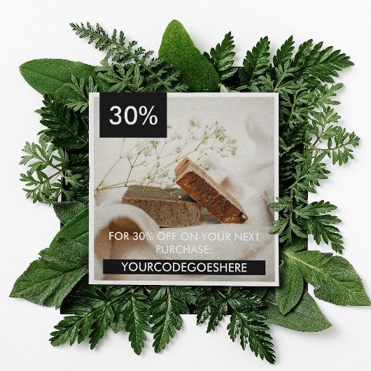 白黒写真とプロモーションコードありがとう