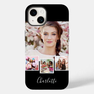 白黒写真のコラージュ名 Case-Mate iPhone 14ケース
