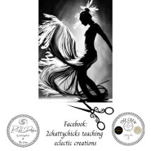 白黒写真の女性の踊り切り離し