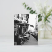 白黒写真オブルリージュカフェ ポストカード (スタンド正面)