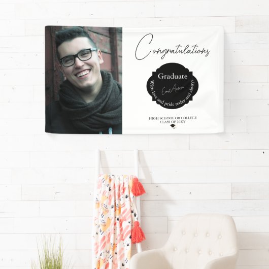 白黒写真卒業 横断幕 (インサイチュ)