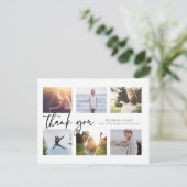 白黒写真数々の卒業 ポストカード (スタンド正面)