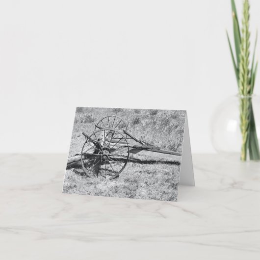 白黒写真 カード (正面)