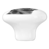 白黒写真 セラミックノブ (側面)