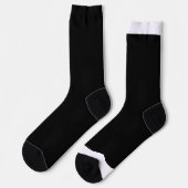 白黒写真 ソックス (左)