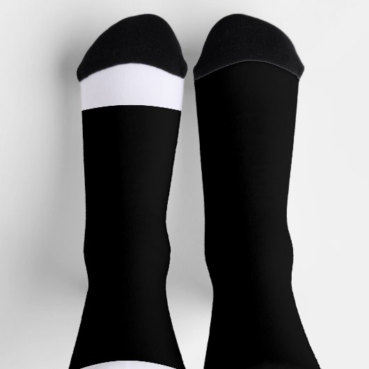 白黒写真 ソックス (上部)