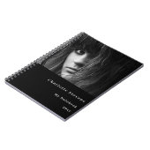 白黒写真 ノートブック (左側)