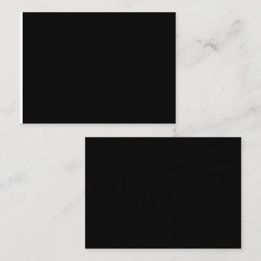 白黒写真 プレイスカード (正面/裏面)