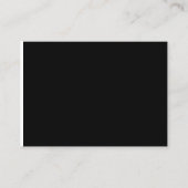 白黒写真 プレイスカード (正面)