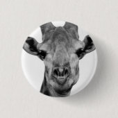 白黒写真 缶バッジ (正面)