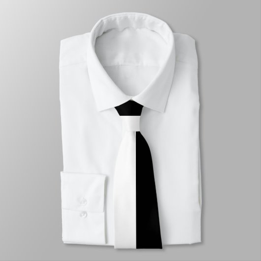 白黒割れ目色 ネクタイ (タイ)