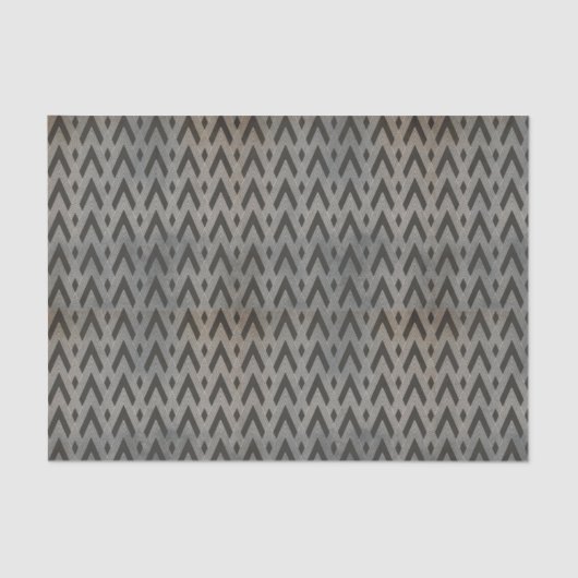 白黒動揺してアールデコ 薄葉紙 (正面)