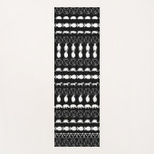 白黒動物#2 ヨガマット (正面)