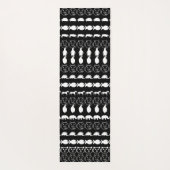 白黒動物#2 ヨガマット (裏面)