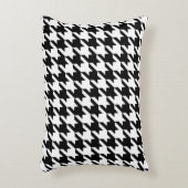 白黒千鳥格子のなパターン アクセントクッション (正面(垂直))