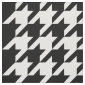 白黒千鳥格子の模様織物 ファブリック (見本)