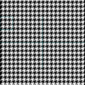 白黒千鳥格子の模様織物 ファブリック (タイル)