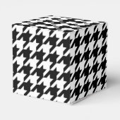 白黒千鳥格子の組織抽象芸術姿 フェイバーボックス (裏面サイド)