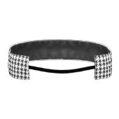 白黒千鳥格子の アスレチックヘッドバンド (裏面)