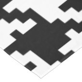 白黒千鳥格子の テーブルクロス (アングル)