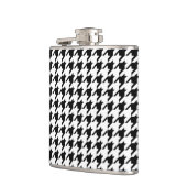 白黒千鳥格子の フラスク (左)